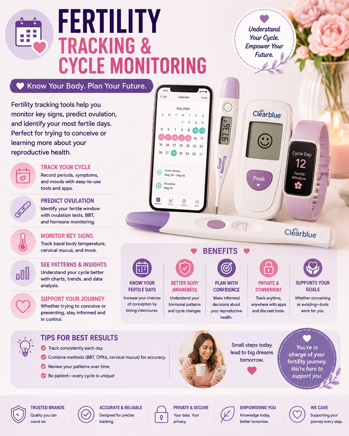 FERTILITY TRACKING & CYCLE MONITORING