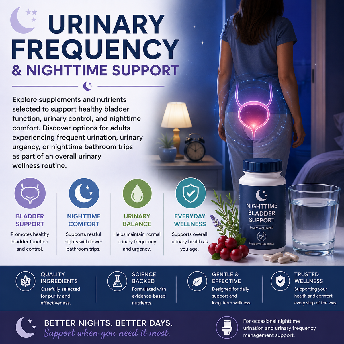Urinary Frequency & Nighttime Support