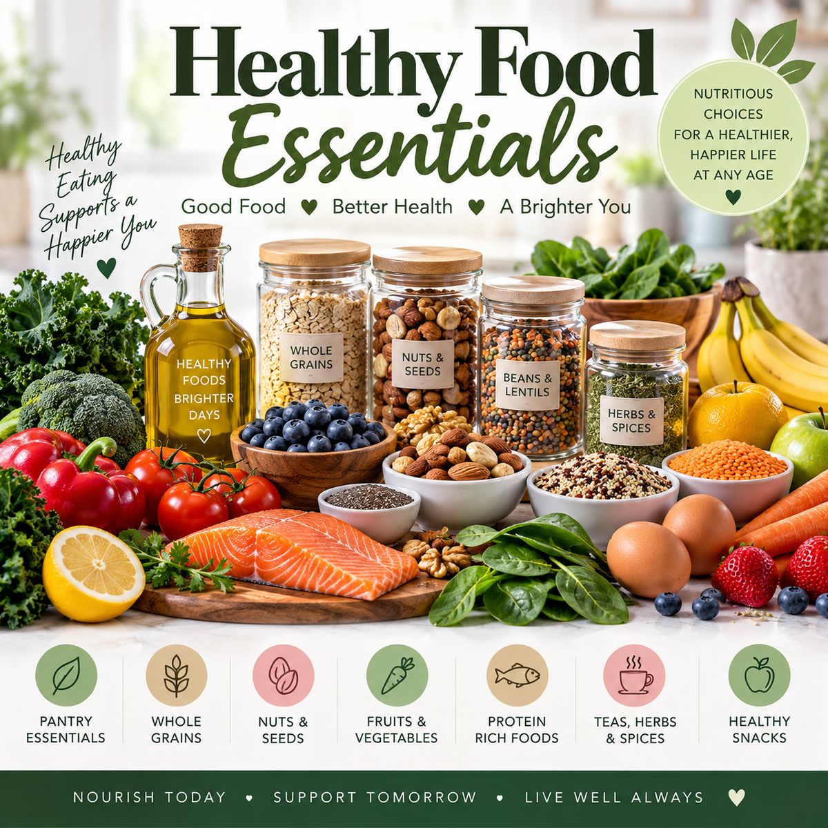 HEALTHY FOOD ESSENTIALS