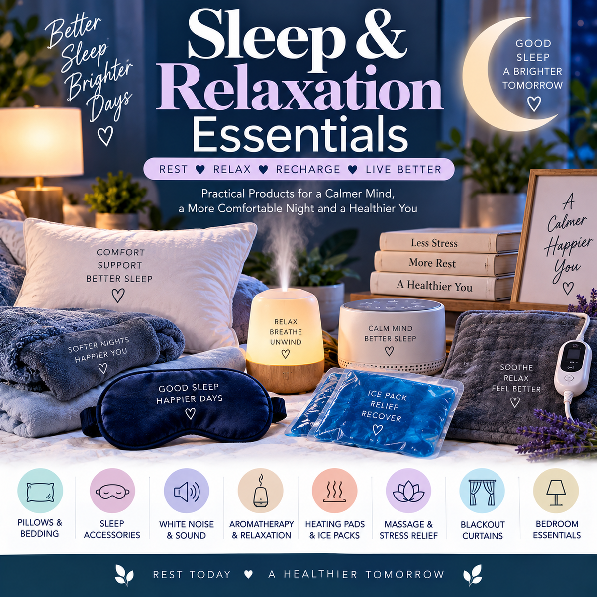 SLEEP & RELAXATION ESSENTIALS