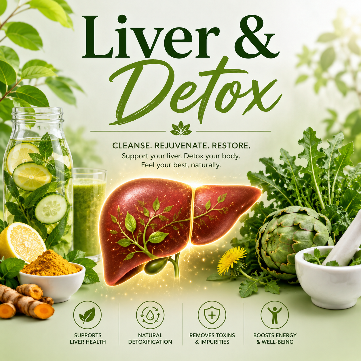 Liver & Detox Supplements | Natural Support for Liver Health & Detoxification