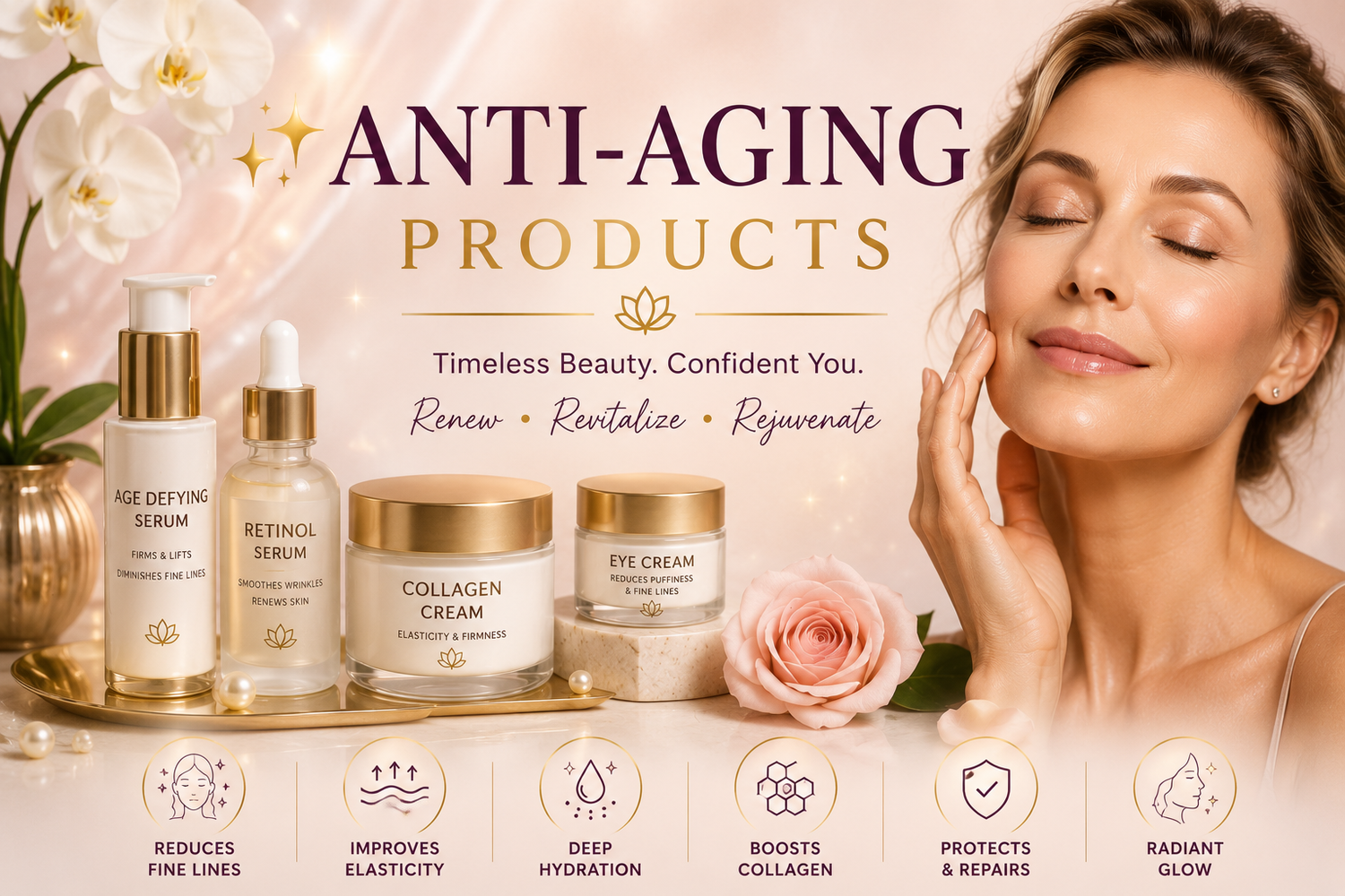 ANTI-AGING PRODUCTS | SKINCARE FOR FINE LINES, WRINKLES & FIRMER SKIN