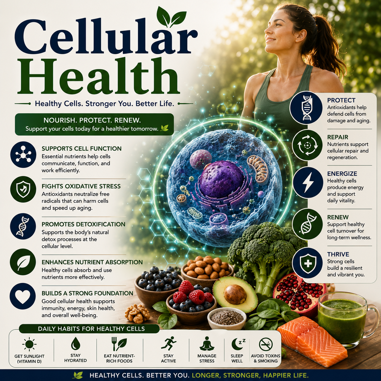 Cellular Health Supplements | Natural Support for Healthy Cells & Vitality