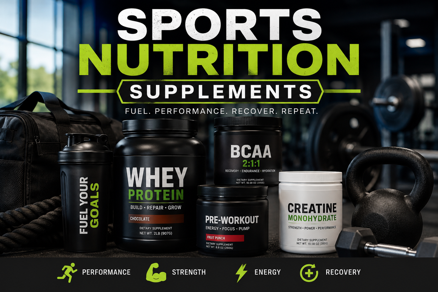 SPORTS NUTRITION SUPPLEMENTS