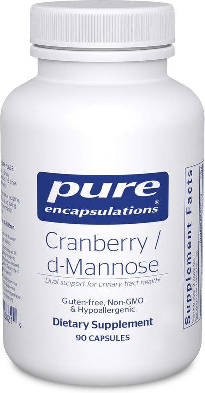Cranberry + D-Mannose: Benefits & Best Urinary Tract Support Supplements