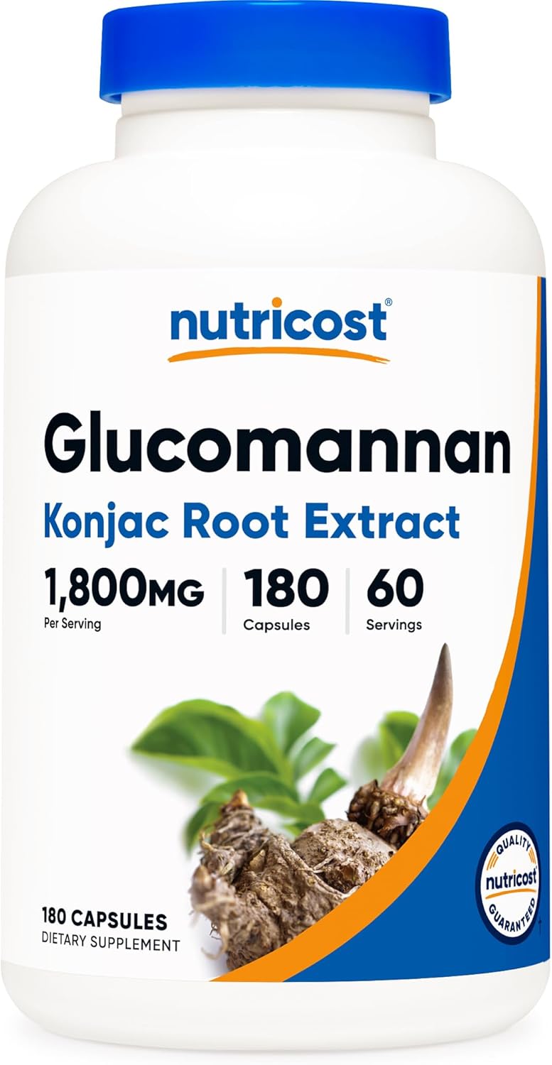 Glucomannan for Weight Management: Benefits, How It Works, Side Effects & Best Supplements