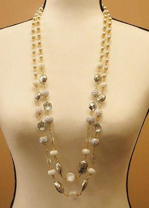 decorative beads necklace