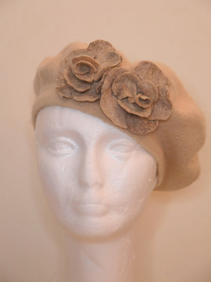 Flower beret