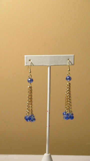 Handmade Sassy Blue Earring/ Handmade Earring For women