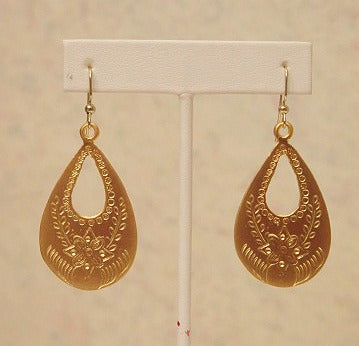 Gold Earring/ Luxury Earring/ Gold Statement Earring/ Gold Chandelier Earring/ Gold Vintage Inspired Earring