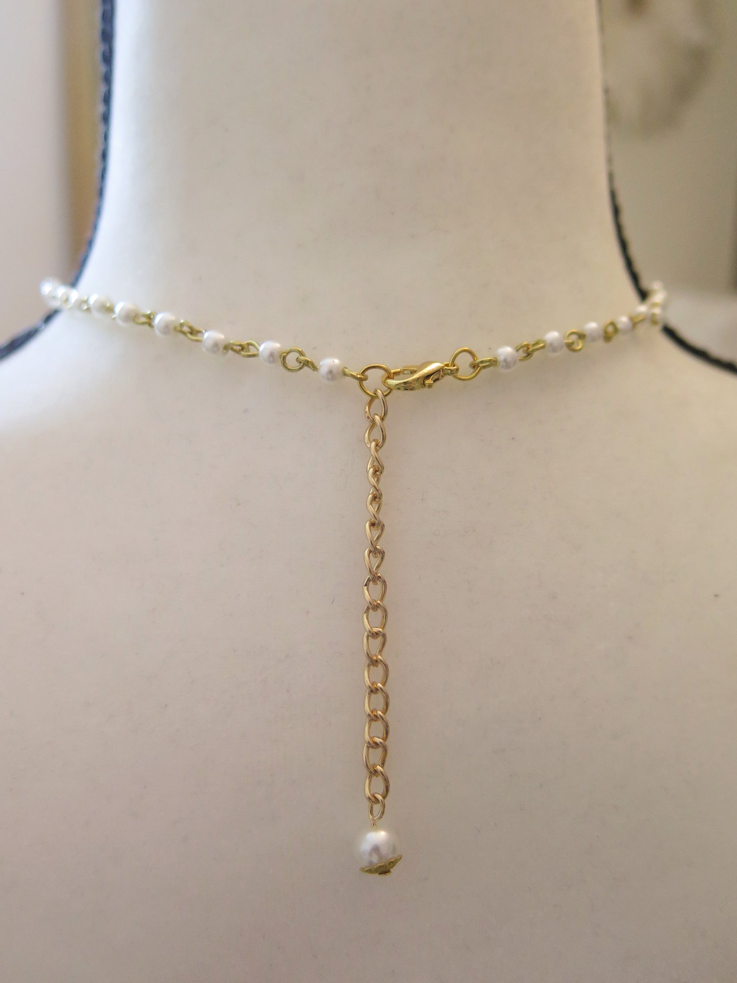 Pearl Necklace with Sunshine Pendant