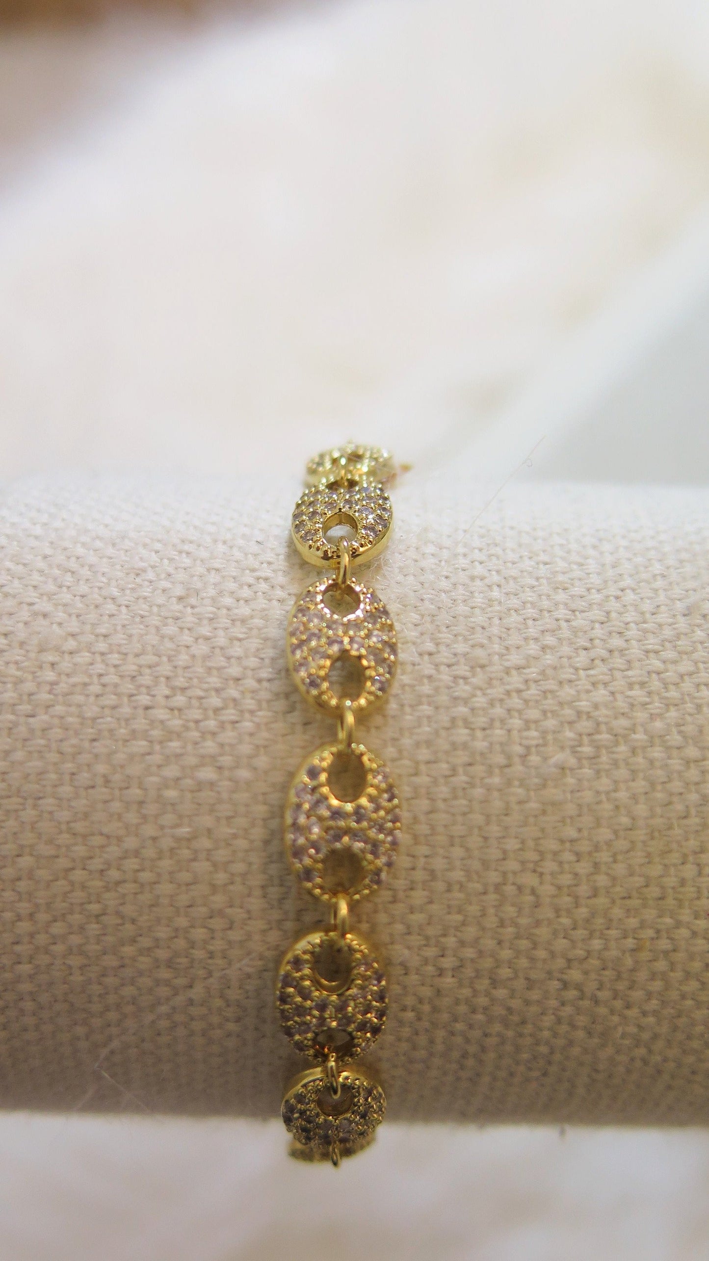 Rhinestone Sparkling Bracelet/ Sparkling Rhinestone/ Gold Sparkling Rhinestone Bracelet