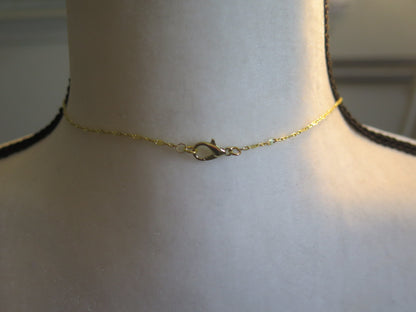 Gold Necklace With Fish Pendant./ Gold Necklace/ Fish Pendant Gold Necklace