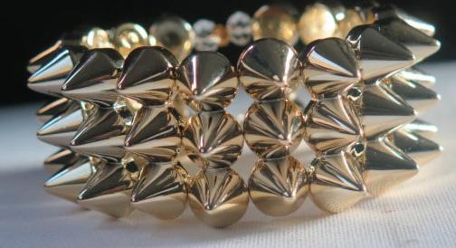 Spike Cuff Bracelet/ Spike Bracelet/ Cuff Bracelet