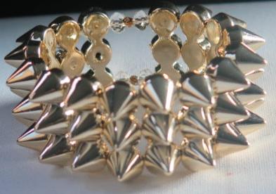 Spike Cuff Bracelet/ Spike Bracelet/ Cuff Bracelet