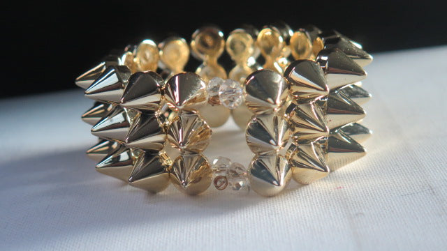 Spike Cuff Bracelet/ Spike Bracelet/ Cuff Bracelet