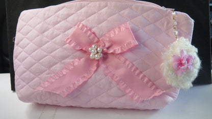 Pink Bag/ Toiletry Bag/ Makeup Bag/ Cosmetic Bag/ Multifunctional bag/ Storage Bag/ Travelling Bag