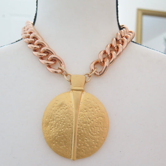 Large Cuban Necklace with pendant