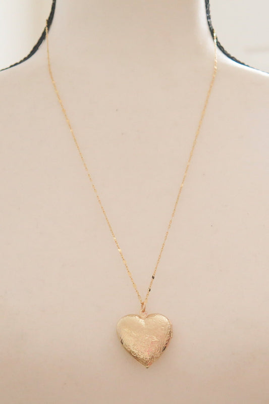 long heart shape necklace