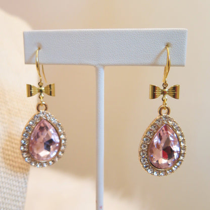 pink earring for special event