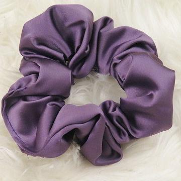 purple scrunchie