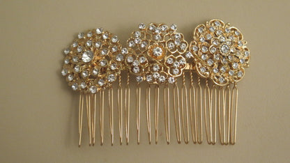 Rhinestone comb