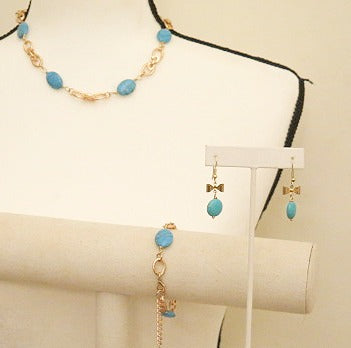 Turquoise Blue Jewelry set