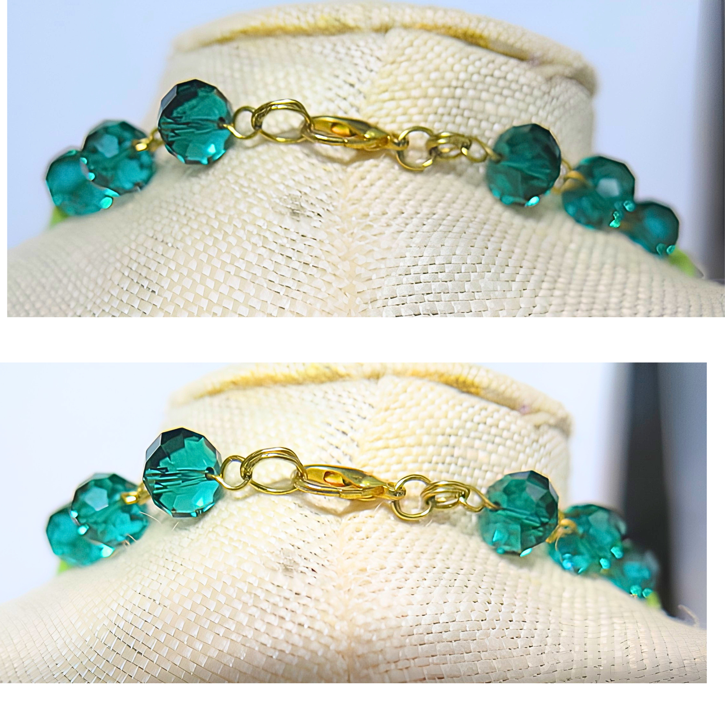 Twist Flower Statement Necklace for Women