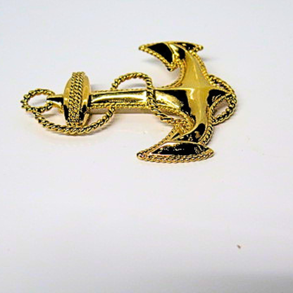 Vintage Style Gold Tone Statement Brooch, Ornate Rope Twist Cross Design Pin, Large Baroque Lapel Brooch, Estate Jewelry Gift for Her