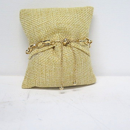 Strawberry Necklace & Adjustable Bracelet Set | Gold Tone Fruit Jewelry Gift for Women & Girls
