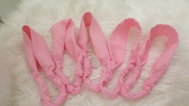 group of pink headband