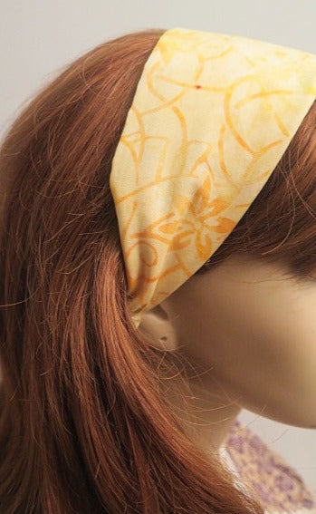 yellow headband